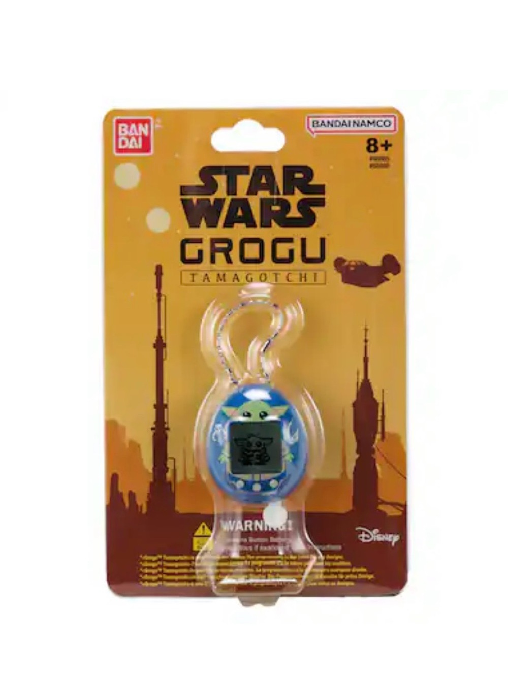 Bandai Star Wars Grogu Tamagotchi - Blue Portable Virtual Pet